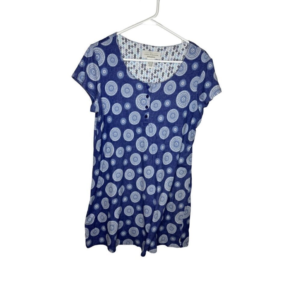 Karen Neuburger Encore Sleepwear Blue Small